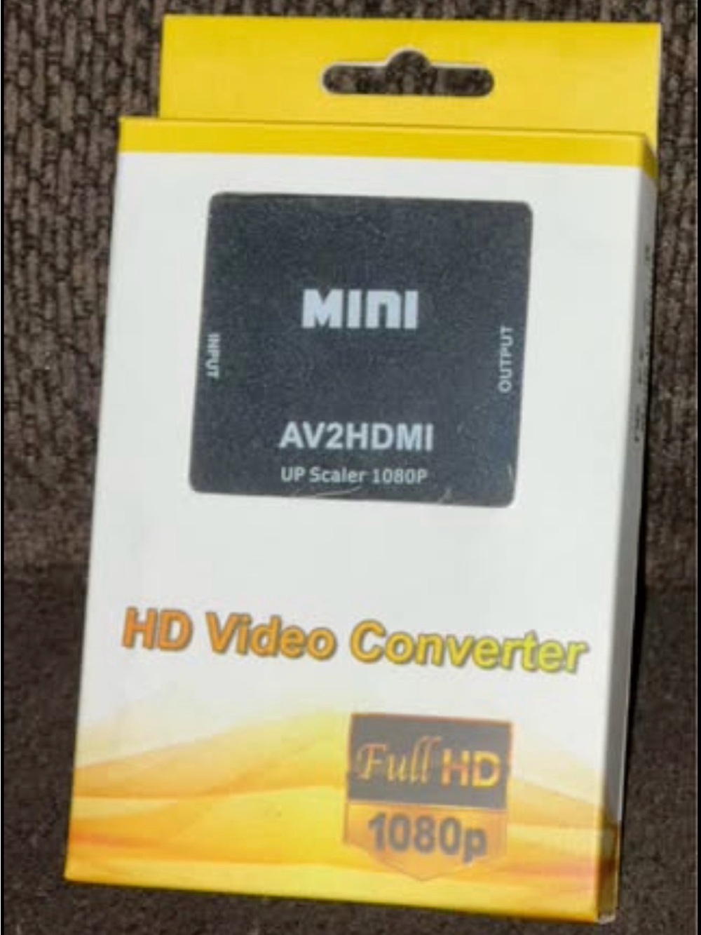 AV2HDMI Black HD Video Converter - 1080p